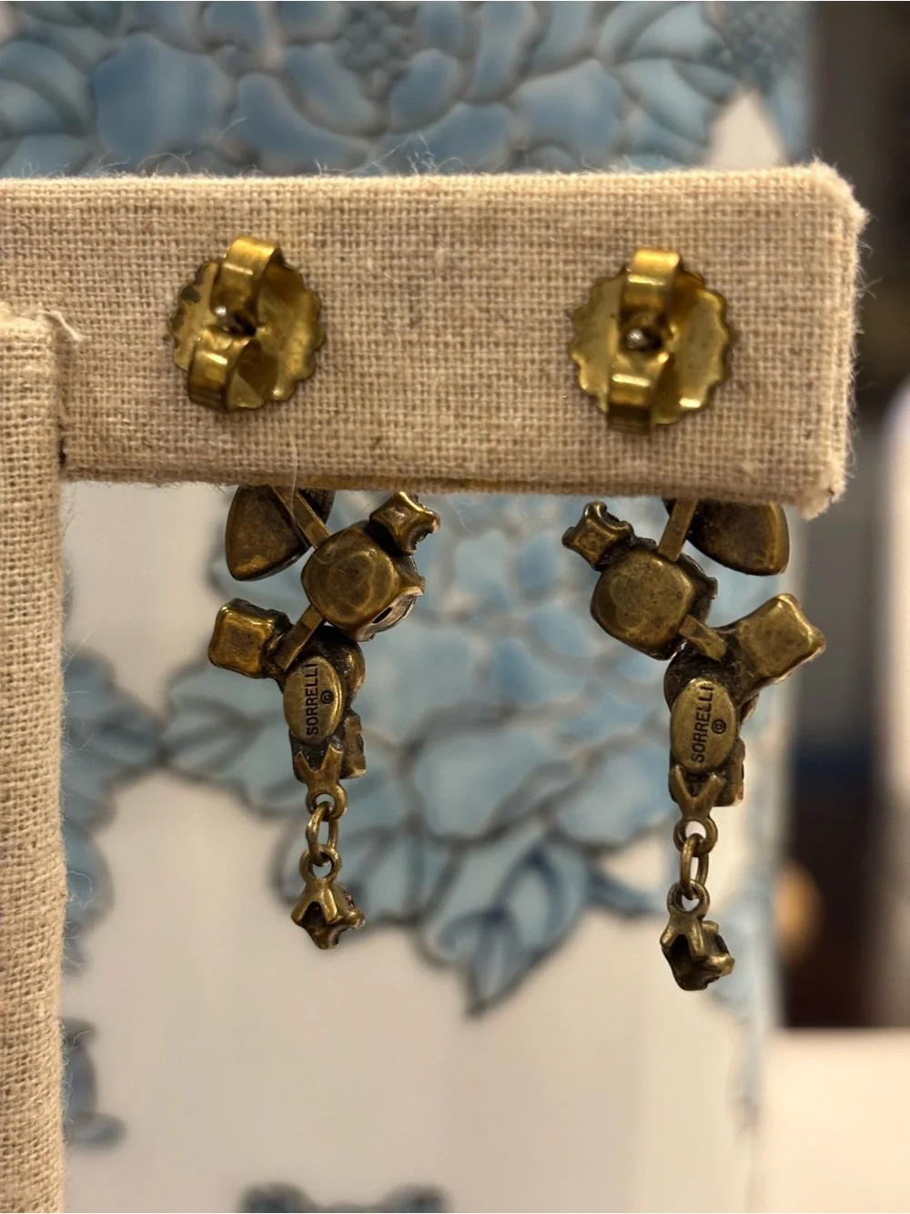Sorrelli Multicolor Crystal Drop Statement Earrings